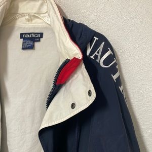 Larger nautica windbreaker , old school , j-class